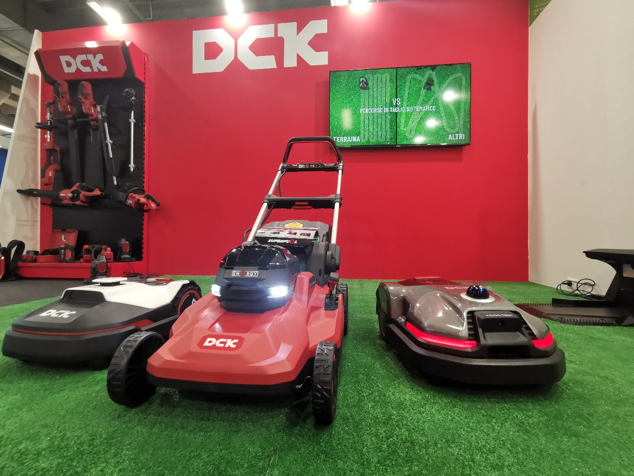 DCK TOOLS Exhibits Latest Garden Equipment at EIMA 2024